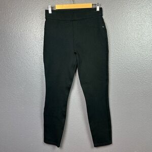 SPANX Women's Medium The Perfect Pant Ankle Back Pockets 20202R Black